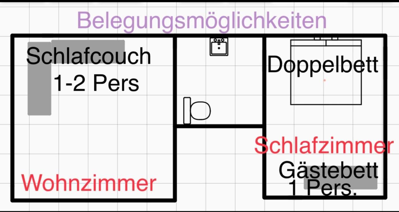 Ruhiges Und Zentral Gelegenes Apartment Rosenfeld Kültér fotó